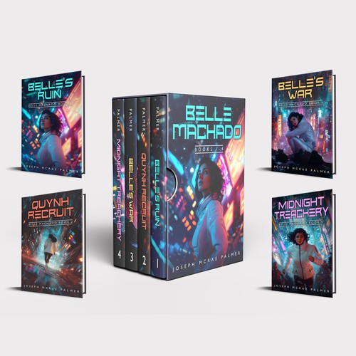 Book series cover redo and boxset