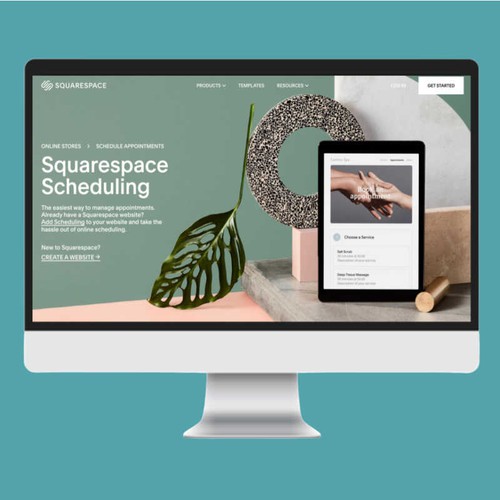 Squarespace Scheduling for Online Yoga Business