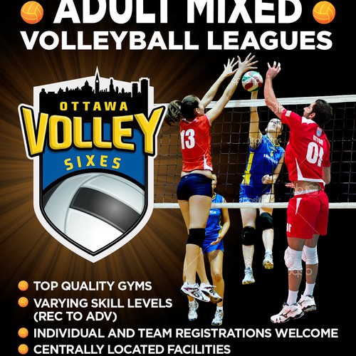 Flyer for Volley