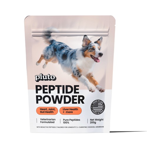Pluto Peptide Powder – Premium Pet Supplement