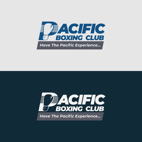 Logo design concept for Pacific Boxing Club