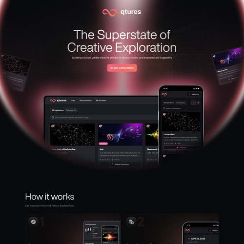 The superstate of creative exploration