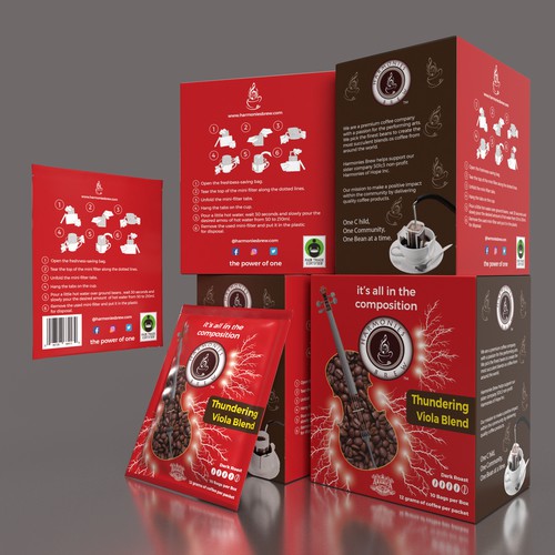 Coffee Box Packaging Design