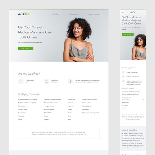 420ID | Website redesign