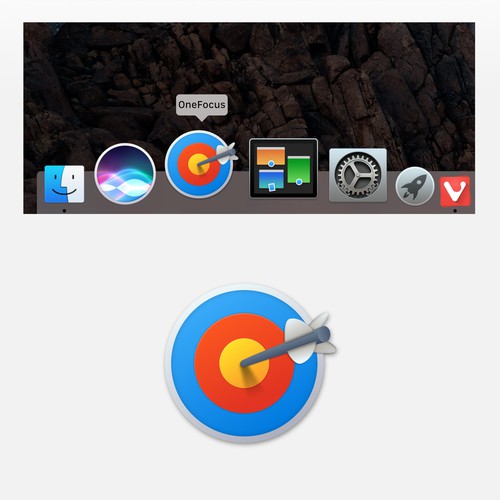 MacOS app icon for OneFocus