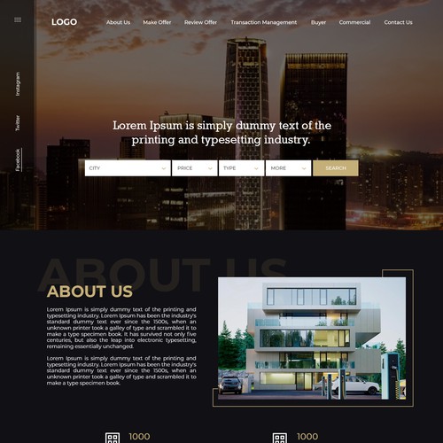 Webpage design