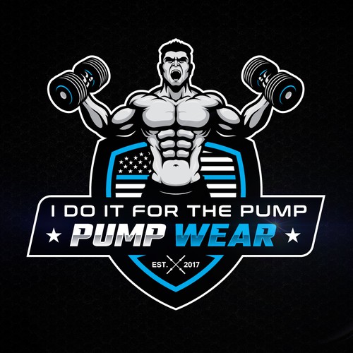 Gym Rate Pump Wear Logo Contest
