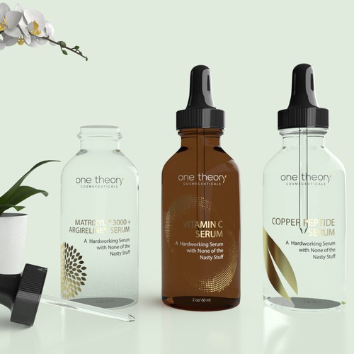 Glass Bottles for Cosmetic Serums