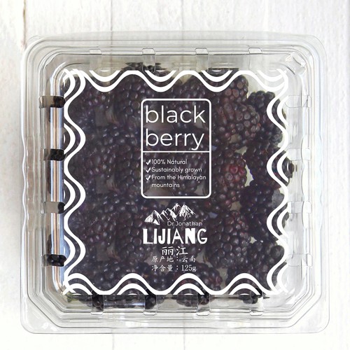 Berries Label Design