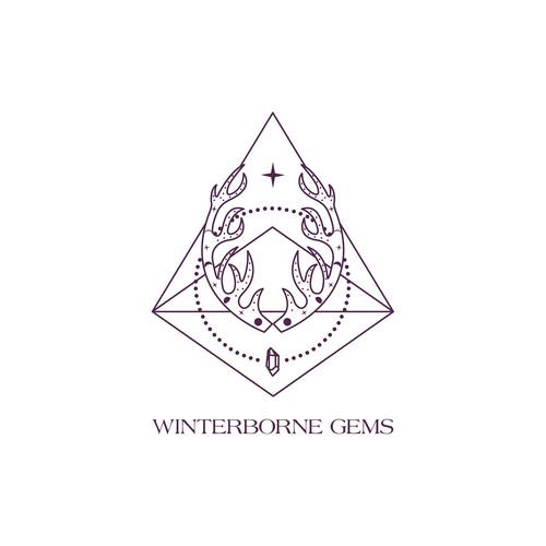 Luxurious classic logo for gem store