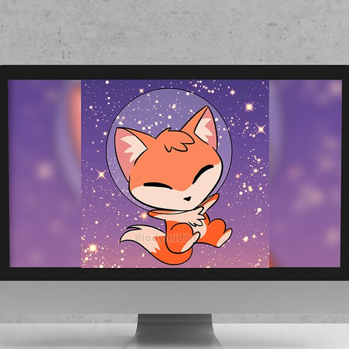 NFT Art Fox/Tech Theme