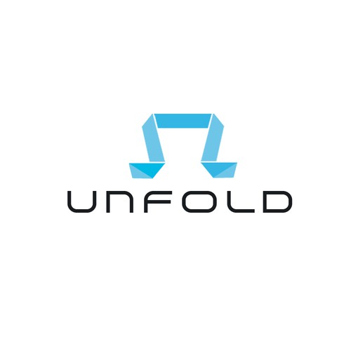 Logo Design for "UNFOLD": Super modern fashion site