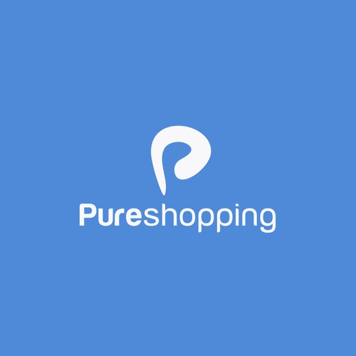 Create a playful logo for Pureshopping which serves both B2B and B2C