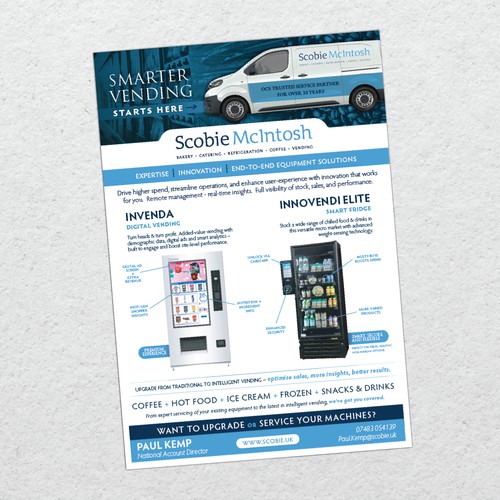 Vending Machine Magazine Advertisement