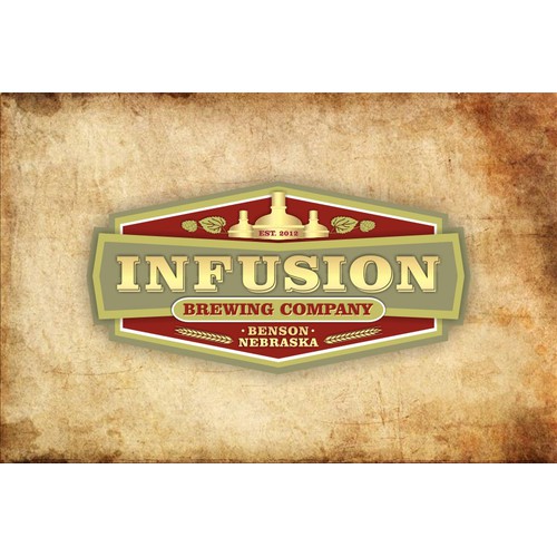 Winning design for Infusion Brewing Company