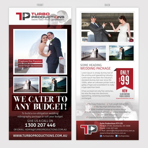 Create the next postcard, flyer or print for Turbo Productions