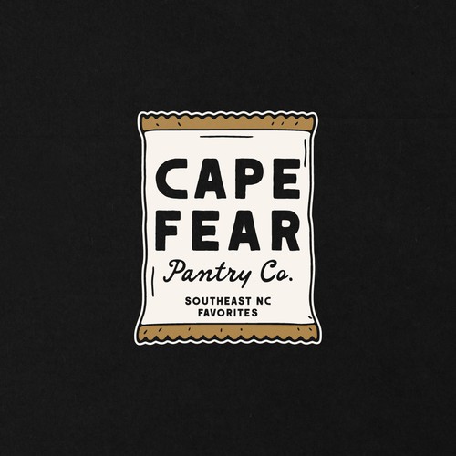 Logo Concept for Cape Fear Pantry Co.