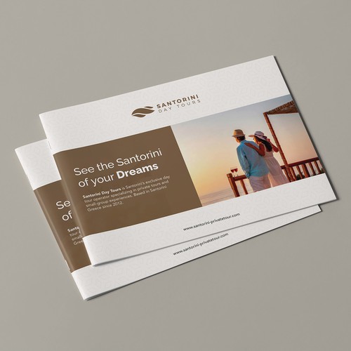 Santorini Brochure Concept