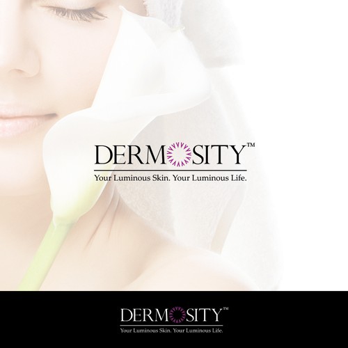 Elegant skin care products logo