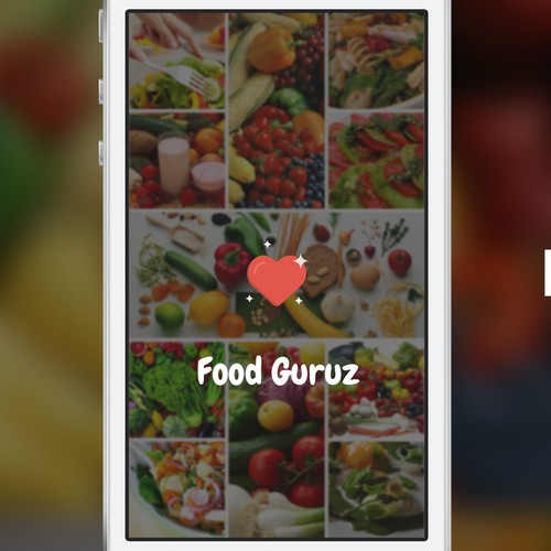 Create an app design for Foodguruz: The doctor's prescription for healthy eating out!