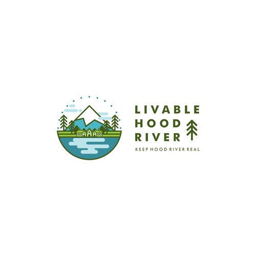 Logo for Livable Hood River