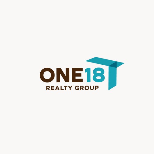 Logo concept for One 18 Realty Group