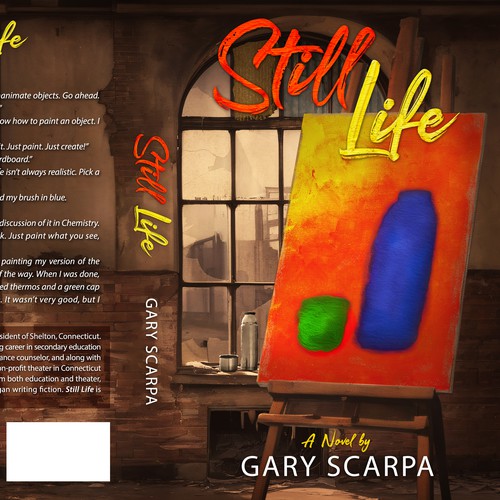 Book Cover for a Novel "Still Life"