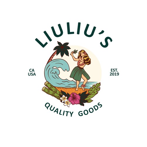 Colorful logo for cannabis-infused products