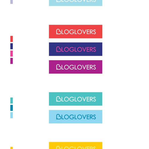 Minimal logo for bloglovers