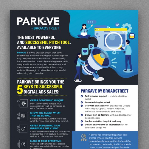 ParkAve Flyer Design