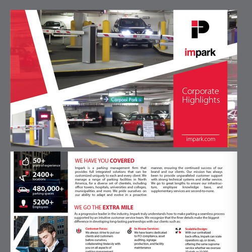 Impark brochure design