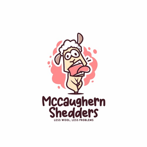 Fun, Dynamic, Spooky Logo for Mccaughern Shedders