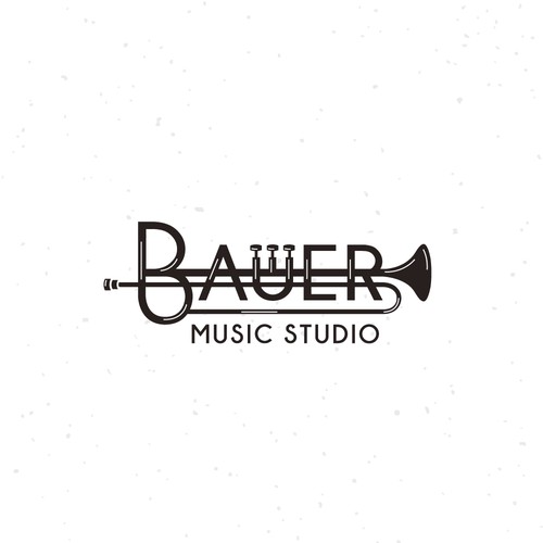 Logo for a music studio