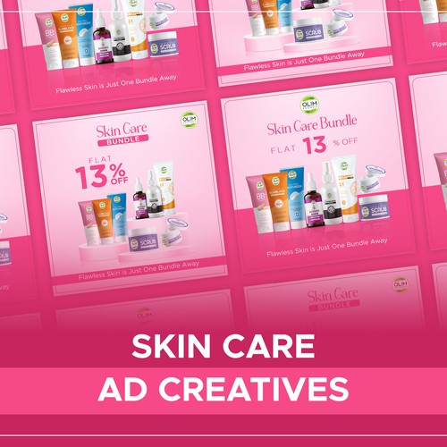 Skin Care Ad Creatives