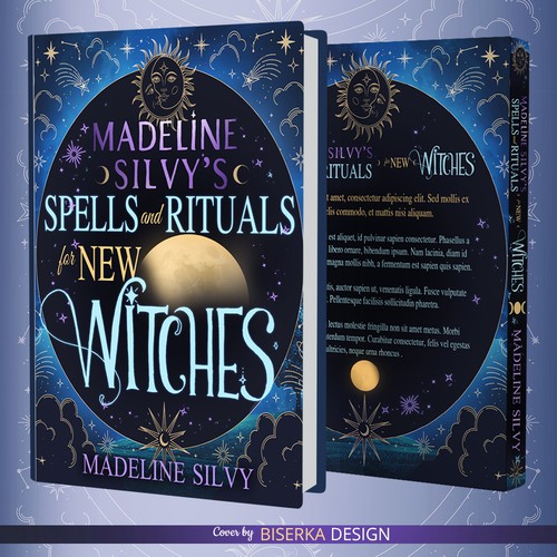 Madeline Silvy's Spells and Rituals for New Witches Cover by Biserka Design
