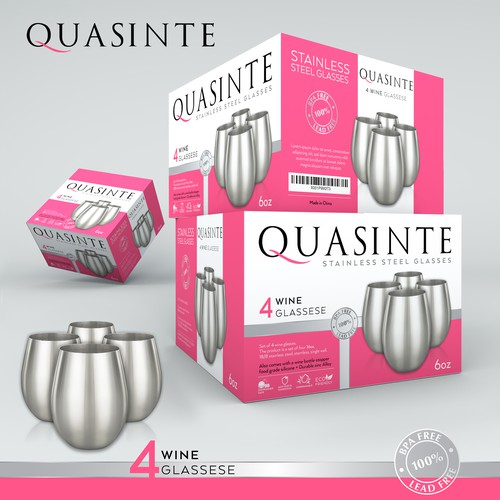 Wine glasses. Kitchen brand. 