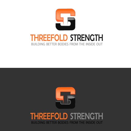 Create a cutting image of Threefold Strength