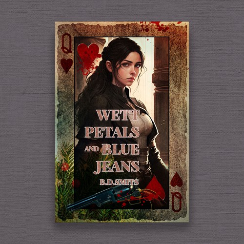 WETT PETALS AND BLUE JEANS