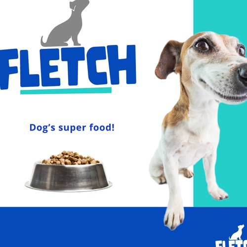 Logo for dog food