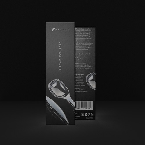 Luxury clean package design