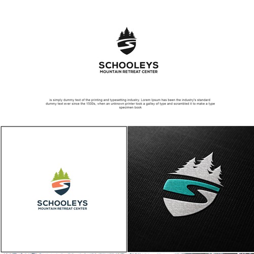 Logo design project for, SCHOOLEYS, Mountain Retreat Center