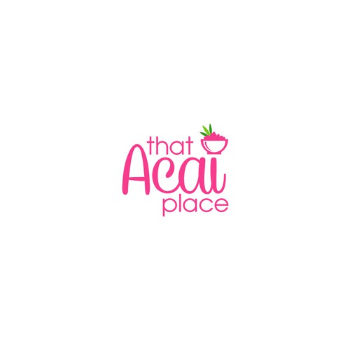 Logo for "Acai" cafe...