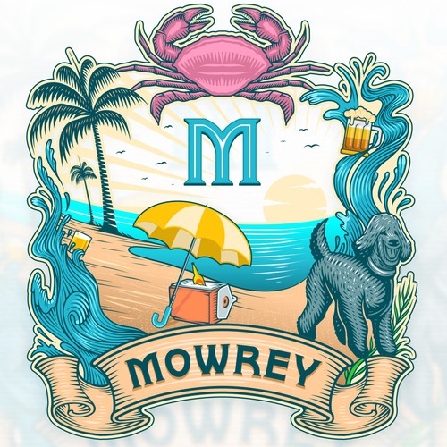 Mowrey Beach Family Crest