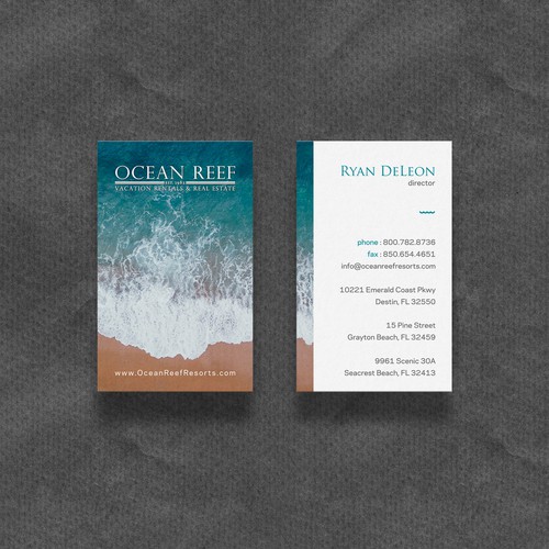 Business card design