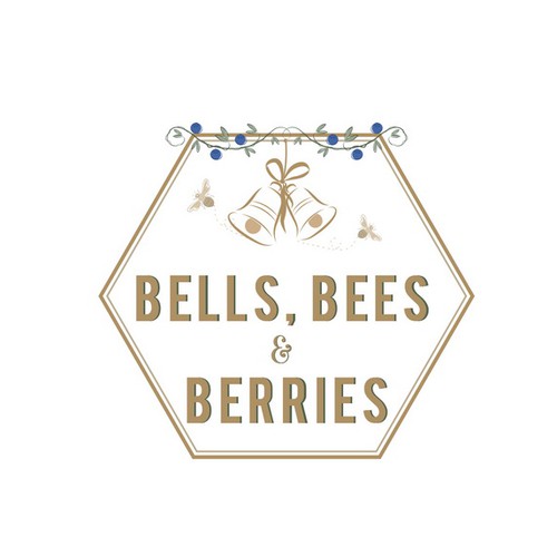 Logo for bells, bees & berries