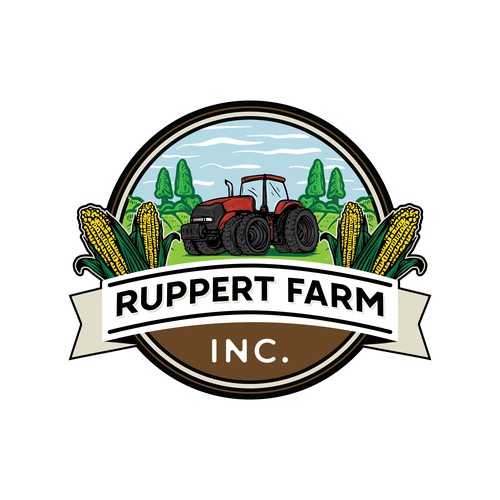 Ruppert Farm Logo Design