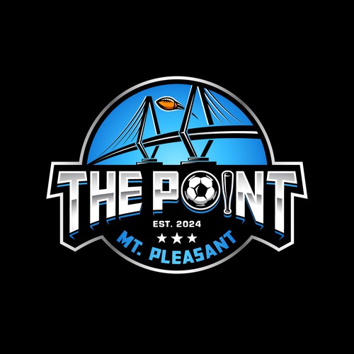 Logo concept for The Point Mt. Pleasant