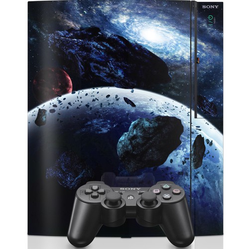 Game console skin design for PS3/Xbox/Wii
