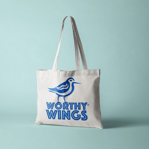 Worthy Wings Logo Design