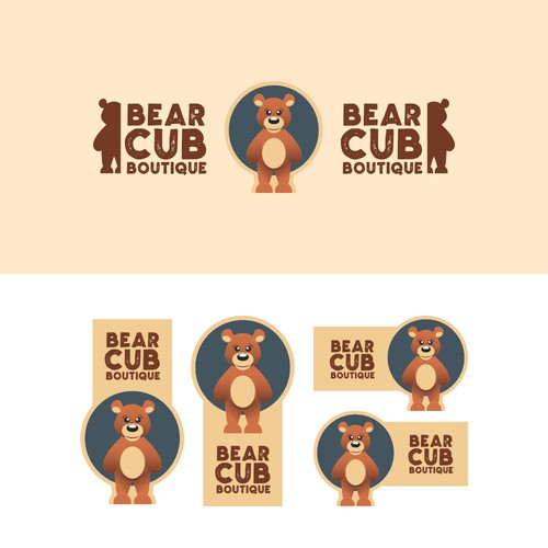 Logo and brand design for a kids' store